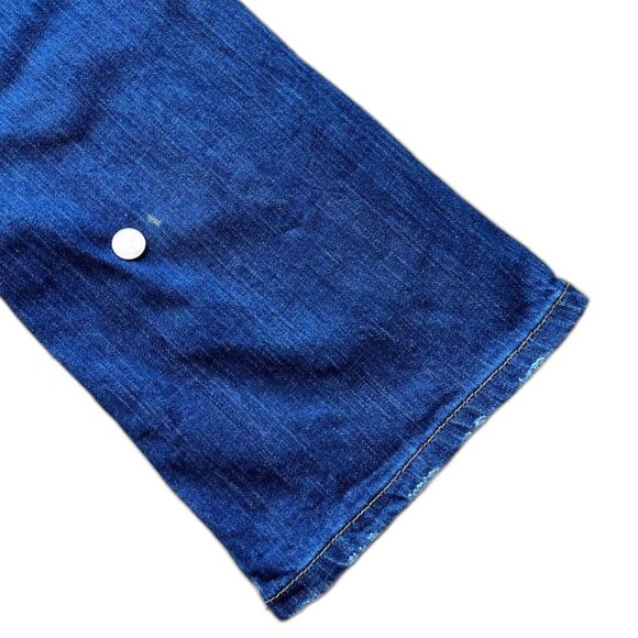 Polo Ralph Lauren Jeans Low Rise Dark Wash Stretch Kelly Bootcut Denim size 6 - Picture 7 of 12